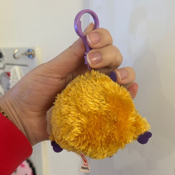 Ty Plush Monstaz Rufus Keychain - Picture 5 of 6